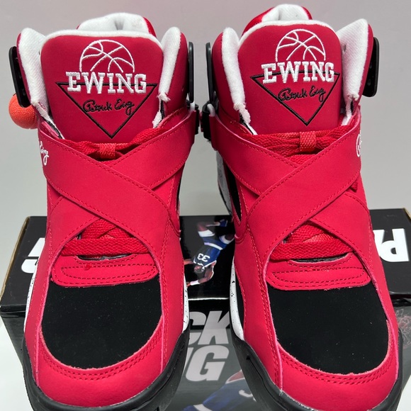NEW!!!! PATRICK EWING RED ROGUE MENS NEW WITH BOX CHOOSE YOUR SIZE 1BM01309-602 - Picture 9 of 12